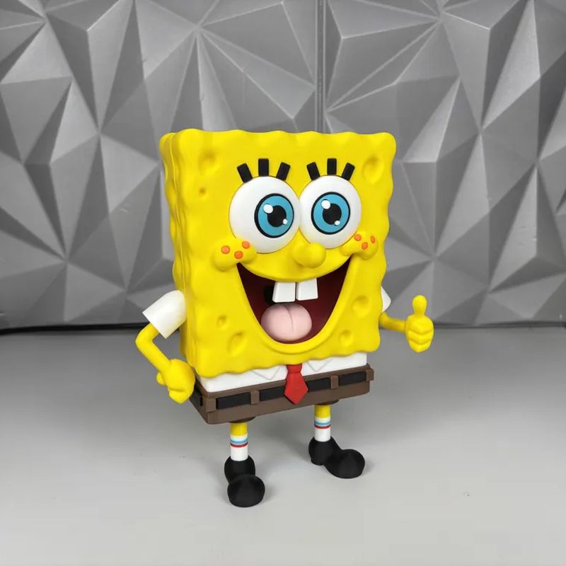 Boneco Esponja Amarela